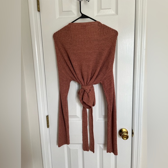 Wrapover Bouclé Cardigan - Picture 5 of 5